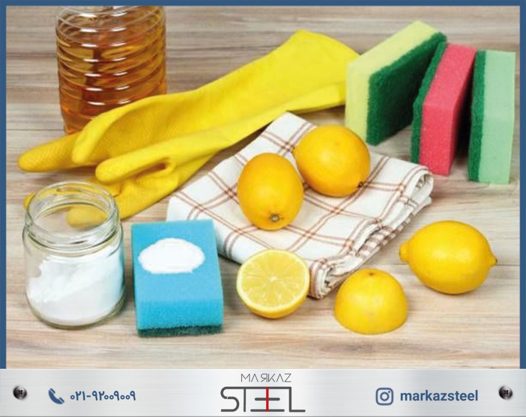 روش های خانگی از بین بردن زنگ زدگی استیل